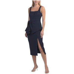 AIDAN MATTOX Sleeveless Cocktail Dress